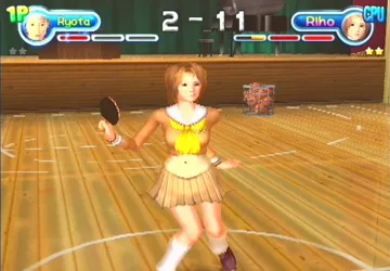 Simple 2000 Series Ultimate Vol. 15 - Love - Ping Pong! (Japan) screen shot game playing